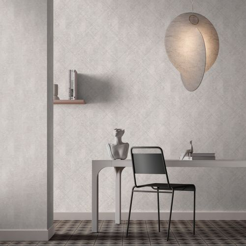 Виниловые обои Erismann Lines 60990-05 бежевые 10,05 x 1,06 м, вид