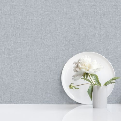 Виниловые обои Erismann Basic Skandi 60989-05 серые 10,05 x 1,06 м, крупный план