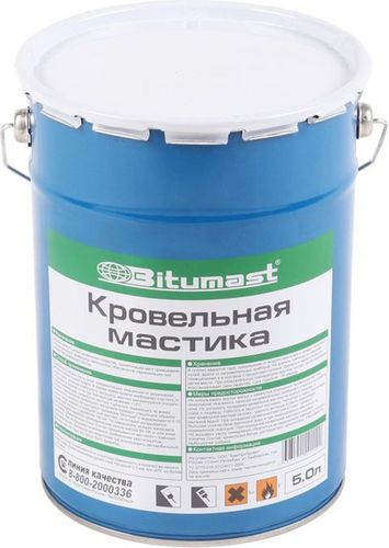 Мастика битумная Bitumast 5 л, фото