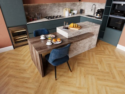 Кварцвиниловая плитка SPC NATISSTON UNIQUE VARM 34 класс 4 мм 1,95 м², фотография