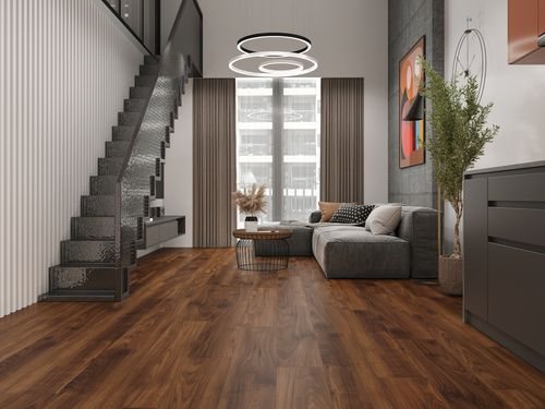 Ламинат NORLAND ELEGANT STRONG ОРЕХ КИПР 34 класс 12 мм 1,691 м², детальное фото