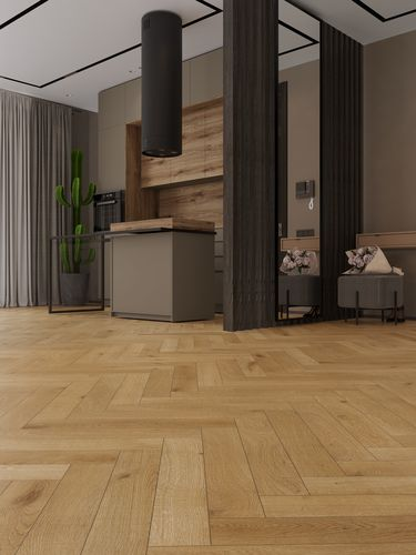 Ламинат NORLAND HERRINGBONE ELEGANT ДУБ ХАЙНАН 33 класс 8 мм 1,92 м², изображение