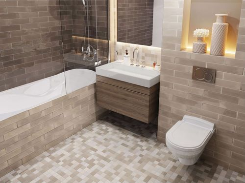 Мозаика Staro Крlbmixas бежевый 30,6X30,6 см 1 шт., вид