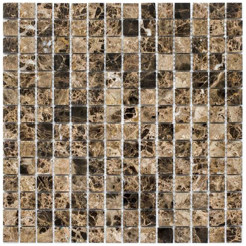 Мозаика Staro Мрwild Stone темно-коричневый 30,5X30,5 см 1 шт., фото