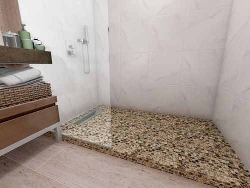 Мозаика Staro Мрwild Stone темно-коричневый 30,5X30,5 см 1 шт., фото