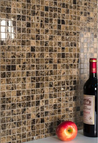 Мозаика Staro Мрwild Stone темно-коричневый 30,5X30,5 см 1 шт., вид