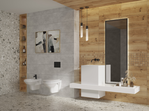 Плитка Cersanit Brooklyn Св.Серый 29,8X59,8 см 1,425 м², фотография