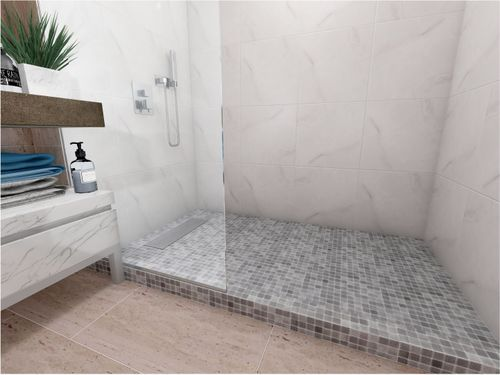 Мозаика Staro Стantislip серый 31,7X31,7 см 1 шт., фотография