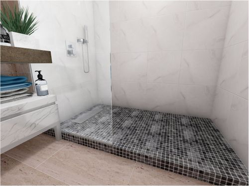 Мозаика Staro Стantislip черный 31,7X31,7 см 1 шт., картинка