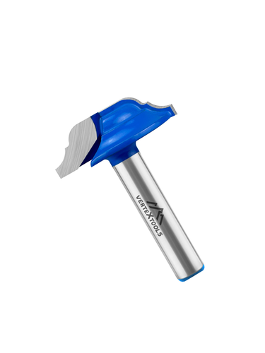 Фреза кромочная VERTEXTOOLS калевочная хвостовик - 8мм, d-34мм, h-10мм, r-5мм, l-45мм, картинка