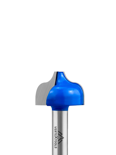 Фреза пазовая VERTEXTOOLS фасонная хвостовик - 8мм, d-23,8мм, h-17,5мм, r-4,8мм, l-52,2мм, фото