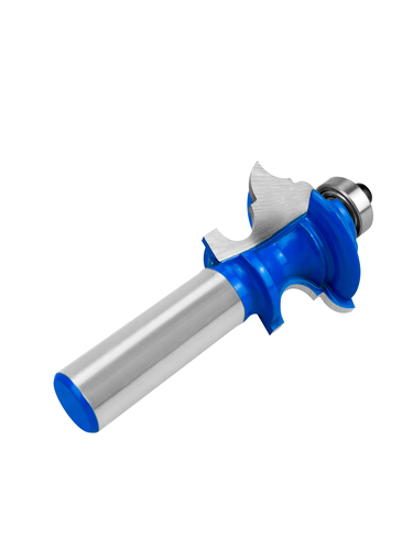 Фреза кромочная VERTEXTOOLS фигурная с подшипником хвост - 12мм, d-34,9мм, h-27.1мм, r-4,75мм, l-72.4мм, вид