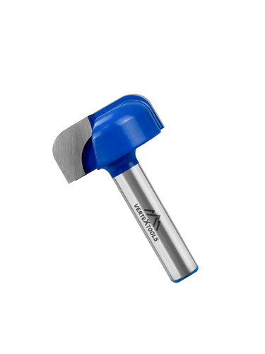 Фреза пазовая VERTEXTOOLS фасонная хвостовик - 8мм, d-28,6мм, h-13мм ,r-6,35мм, l-48мм, фотография