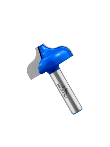 Фреза пазовая VERTEXTOOLS фасонная хвостовик - 8мм, d-31,8мм, h-16мм, r-6,35мм, l-51мм, фото