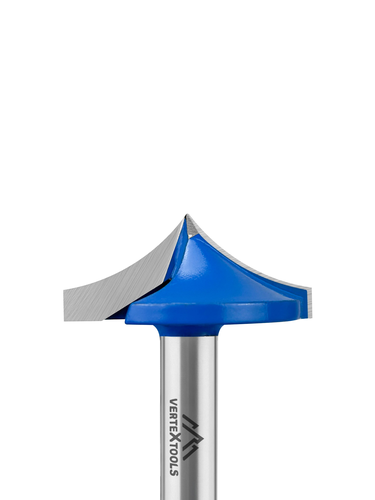 Фреза пазовая VERTEXTOOLS фасонная хвостовик - 8мм, d-34мм, h-14мм, r-30мм, l-49мм, картинка