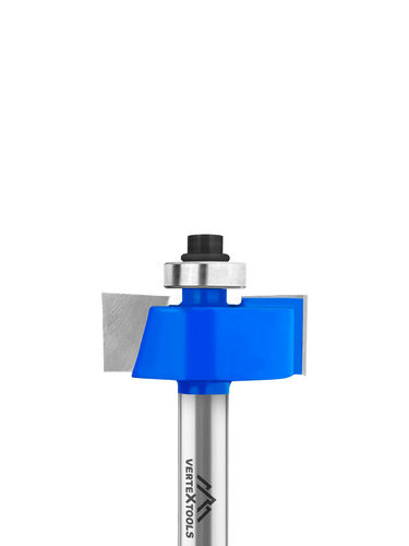 Фреза фальцевая VERTEXTOOLS хвостовик - 8мм, d-31,8мм, h-12.7мм, l-57мм, фотография