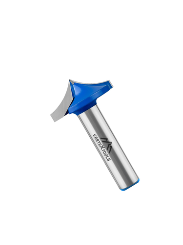 Фреза пазовая VERTEXTOOLS фасонная хвостовик - 8мм, d-22мм, h-9мм, r-20мм, l-44мм, детальное фото