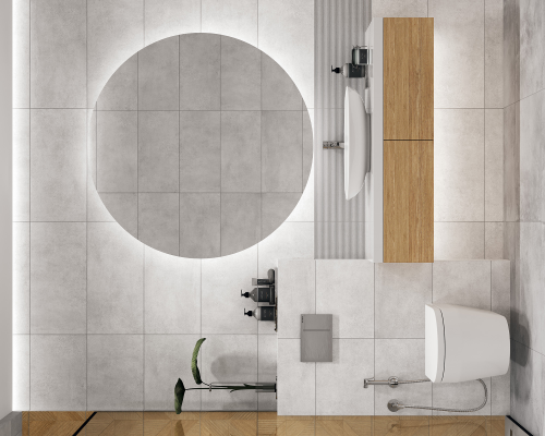 Плитка Global Tile Urban Св-Серый 30X60 см 1,62 м², фото