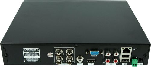 Видеорегистратор гибридный REXANT AHD-H 720P черный, крупный план