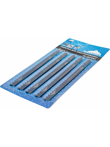 Полотно для электролобзика VERTEXTOOLS t345xf 5 шт, фотография