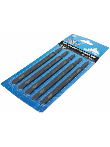 Полотно для электролобзика VERTEXTOOLS t318a 5 шт, картинка