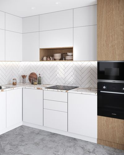 Плитка Staro Liguria white 7,5X30 см 0,99 м², вид