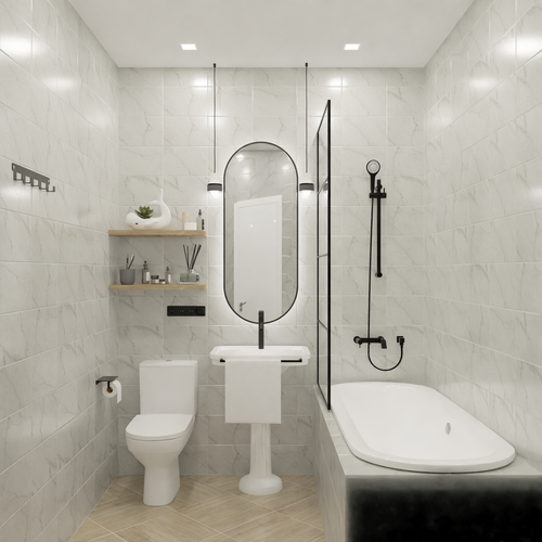 Плитка Gracia Ceramica Серена белый 20X30 см 1,44 м², вид