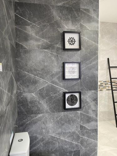 Плитка Керамин Канон Сер 30X90 см 1,35 м², крупный план