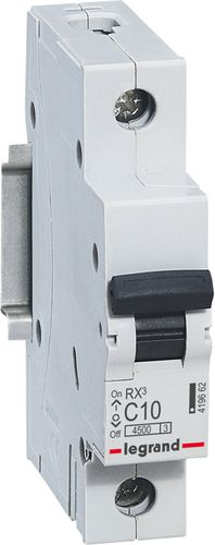 Автоматический выключатель Legrand RX3 1Р C10 А 4,5кА, фотография