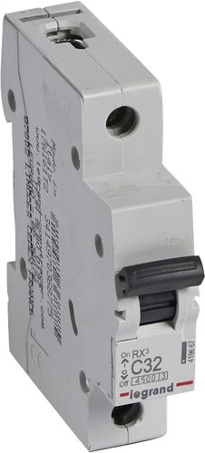 Автоматический выключатель Legrand RX3 1P C32 А 4,5 кА, фото