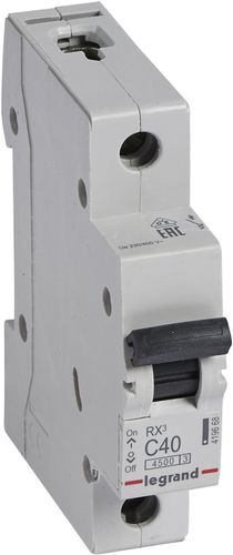 Автоматический выключатель Legrand RX3 1P C40 A 4,5 кА, картинка