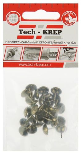 Гвоздь декоративный 11 мм 1,3х16 мм Антик 30 шт, картинка