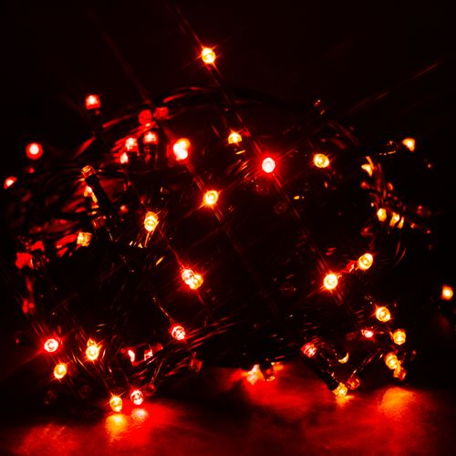 Гирлянда внешняя нить  SH LIGHTS 200 LED многоцветный 20 м, фото