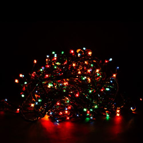 Гирлянда внешняя нить  SH LIGHTS 400 LED многоцветный 20 м, фотография