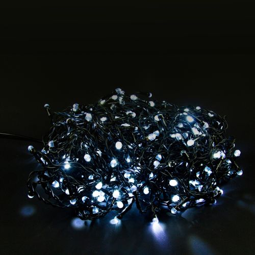 Гирлянда внешняя занавес Glos 120 LED белый 20 м, изображение