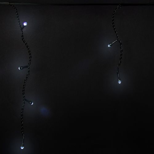 Гирлянда наружная занавес GLOS IE 120 LED холодный белый 10 м, картинка