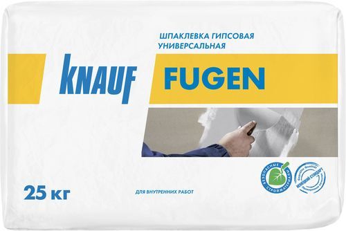 Шпаклевка универсальная гипсовая KNAUF Фуген 25 кг, фото