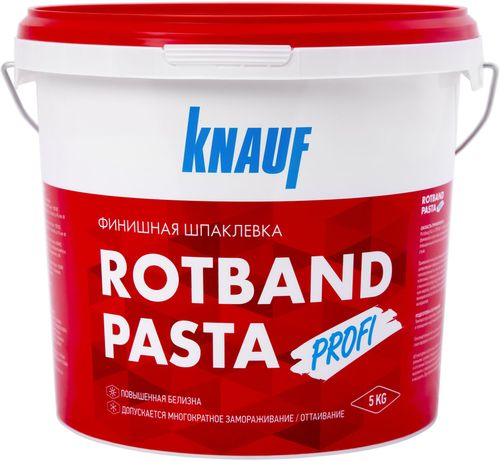 Шпаклевка финишная виниловая KNAUF Ротбанд паста Профи 5 кг, изображение