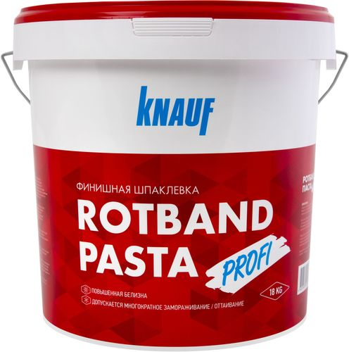 Шпаклевка финишная виниловая KNAUF Ротбанд паста Профи 18 кг, картинка