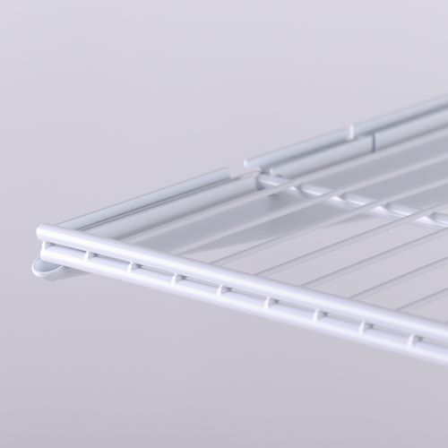 Полка универсальная Larvij белая 15x1206х406 мм, вид
