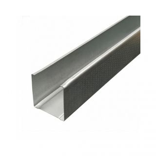 Профиль ПС 50х50 РБМ Construction 3000x50x0,6 мм хромовый, фотография