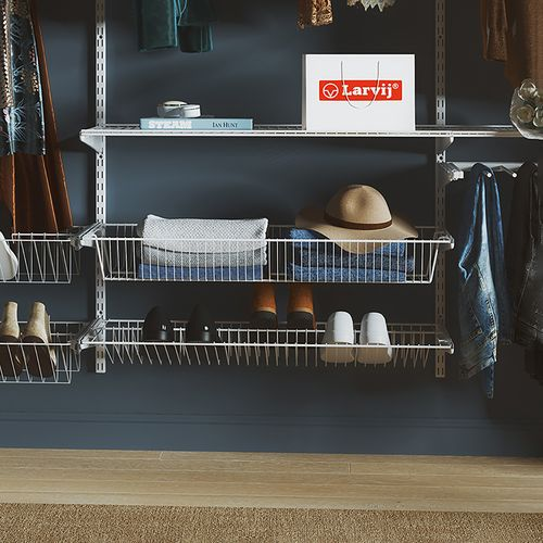 Полка для обуви Larvij L9550WH белая 118x903x406 мм, изображение