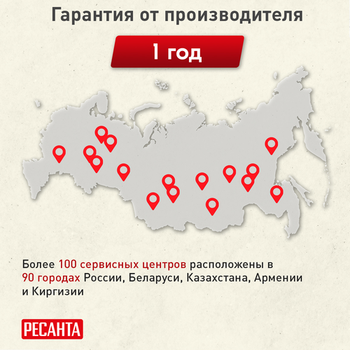 Масляный радиатор Ресанта ОМПТ-5Н, крупный план