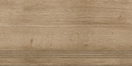 Ступень Керамическая Global Tile Nostrum бежевый 30X60 см, крупный план