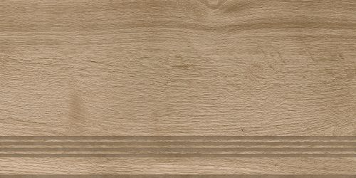 Ступень Керамическая Global Tile Nostrum бежевый 30X60 см, картинка