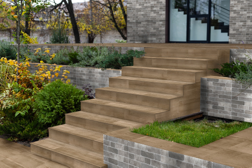 Ступень Керамическая Global Tile Nostrum бежевый 30X60 см, картинка