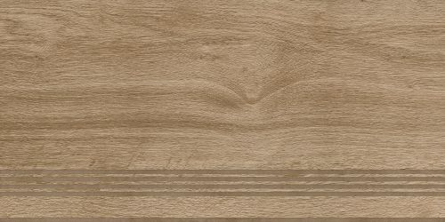 Ступень Керамическая Global Tile Nostrum бежевый 30X60 см, вид