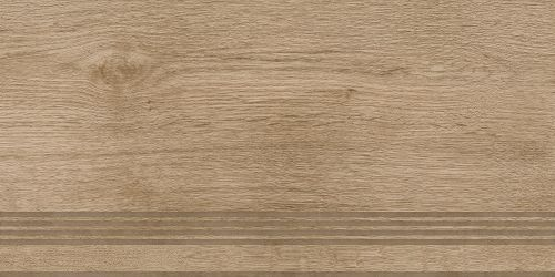 Ступень Керамическая Global Tile Nostrum бежевый 30X60 см, детальное фото