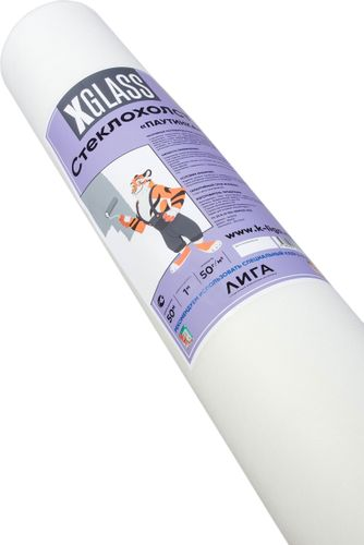Стеклохолст X-Glass 1x50 м, 50 гр/м2, вид