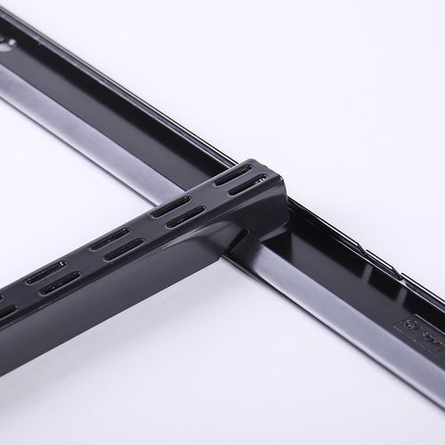 Рельс для стеллажа Larvij L9821BL черный 42x1560x11 мм, вид